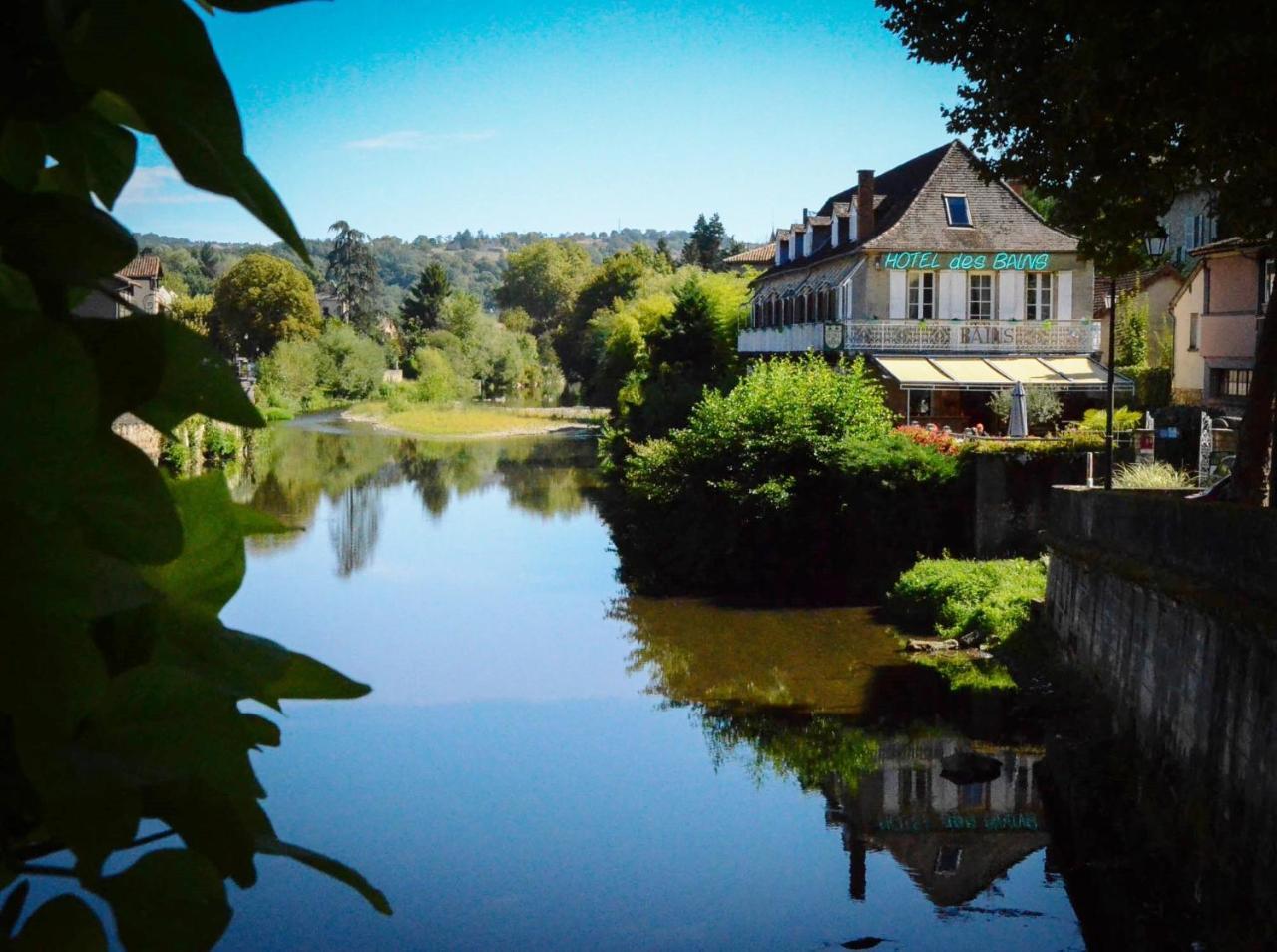Hotel Des Bains Figeac Kültér fotó